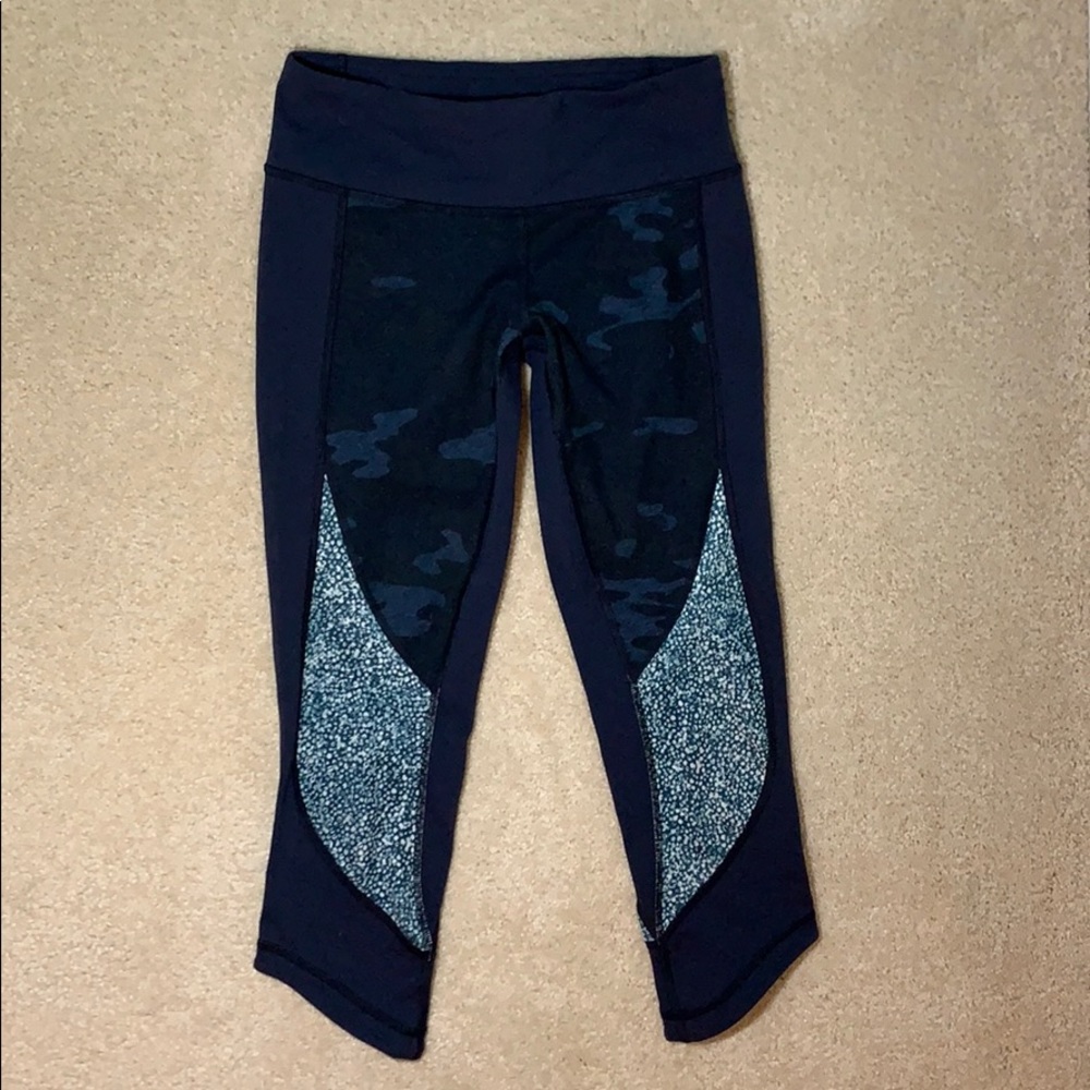 Lululemon Sashiko Wunder Under Crop Pants